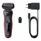 Braun Series 5 Braun Series 5 Barbermaskine Sort Rød